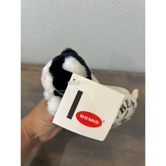 RARE Black and White Cat Kitty in Bemis Flour Bag Vintage 1999 Great Condition W - Picture 3 of 6